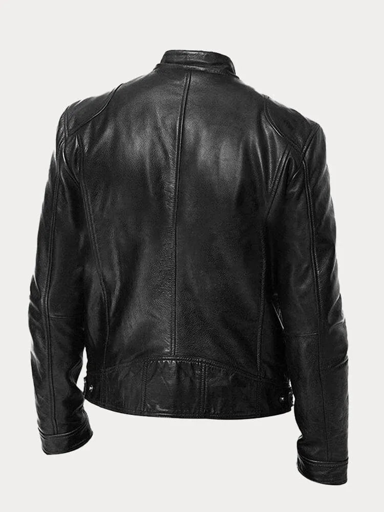James™ | Casual Leather Jacket