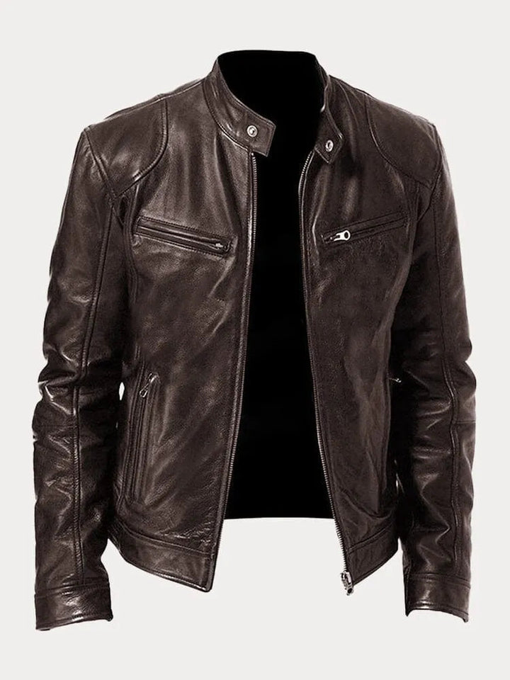 James™ | Casual Leather Jacket