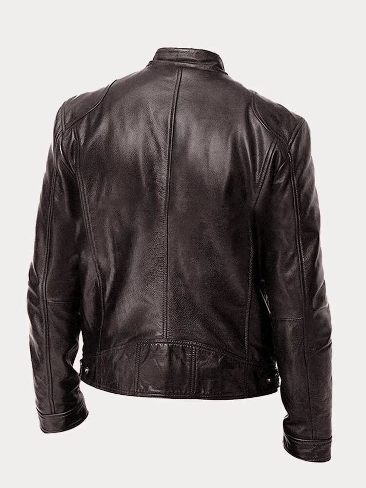 James™ | Casual Leather Jacket