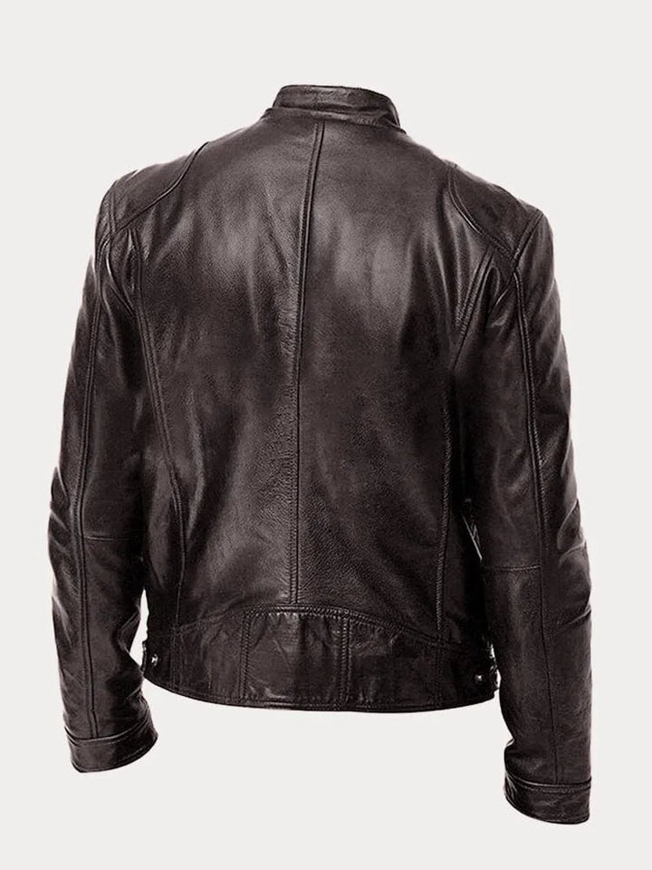 James™ | Casual Leather Jacket