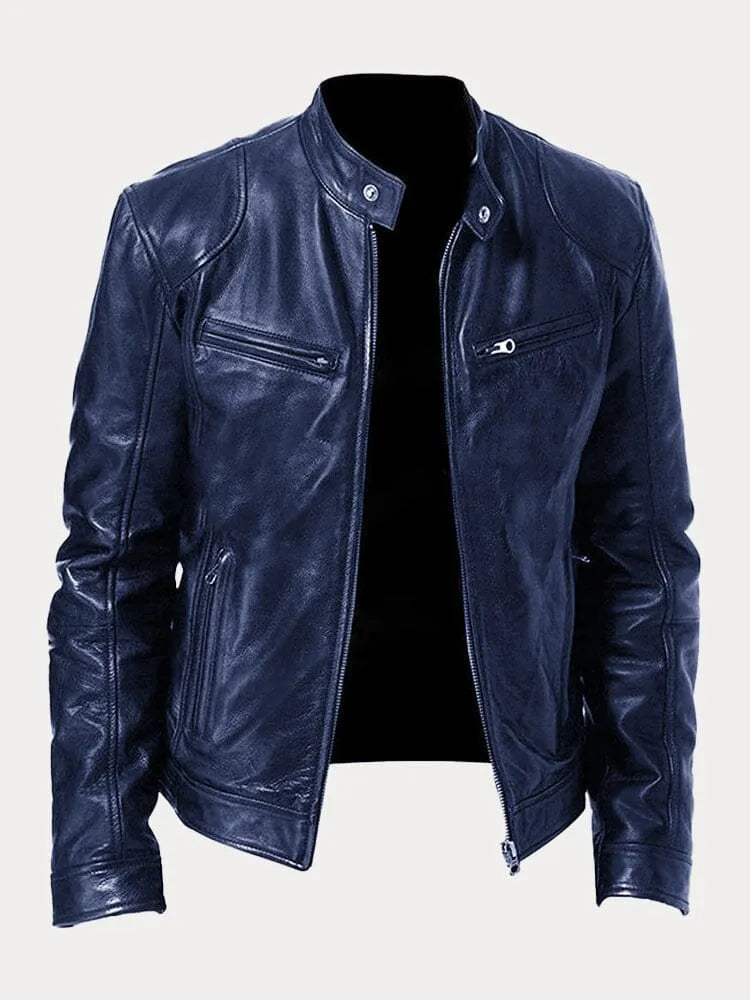 James™ | Casual Leather Jacket