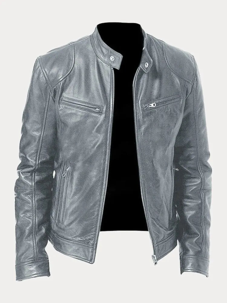 James™ | Casual Leather Jacket