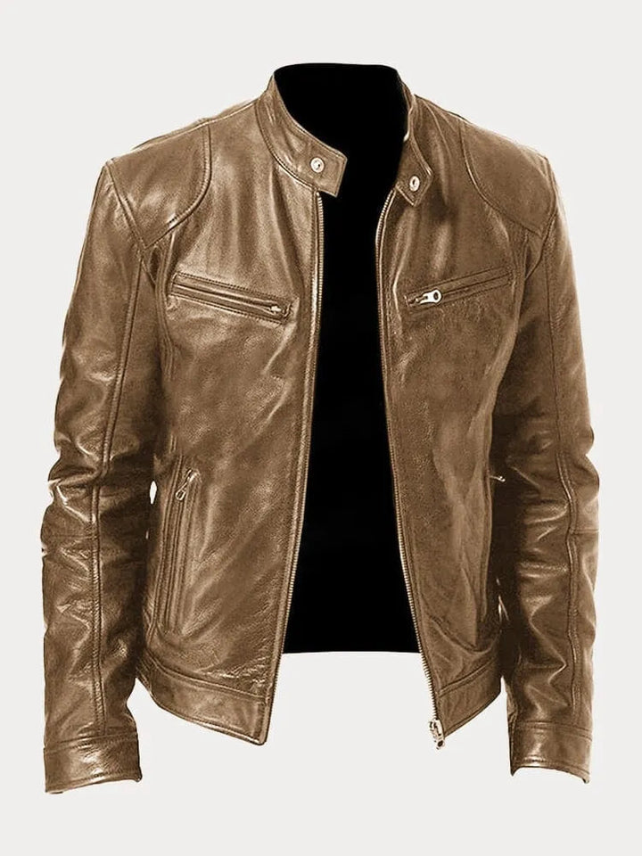 James™ | Casual Leather Jacket