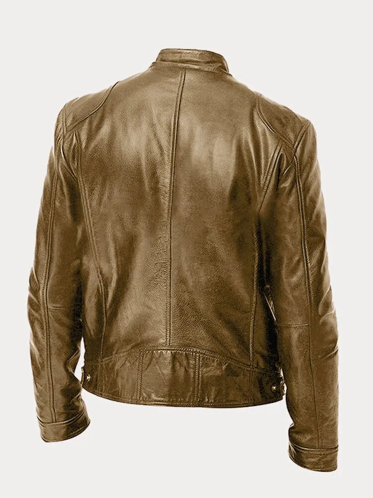 James™ | Casual Leather Jacket