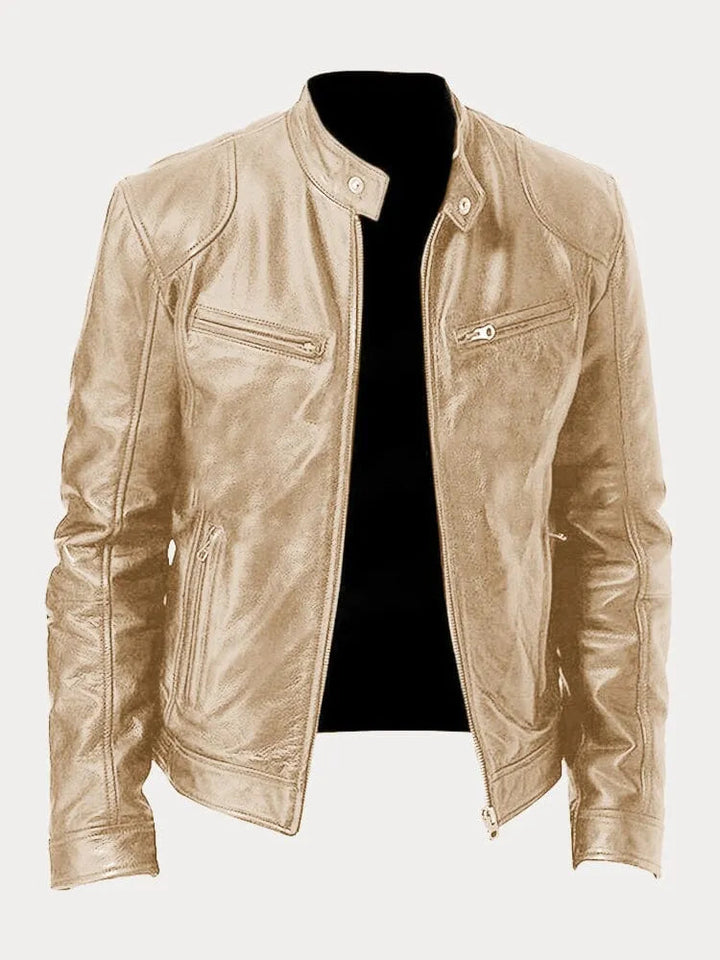 James™ | Casual Leather Jacket