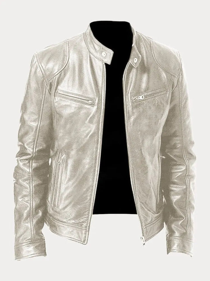 James™ | Casual Leather Jacket