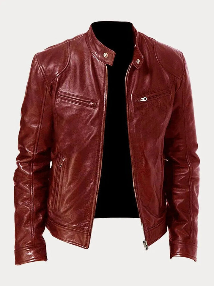 James™ | Casual Leather Jacket