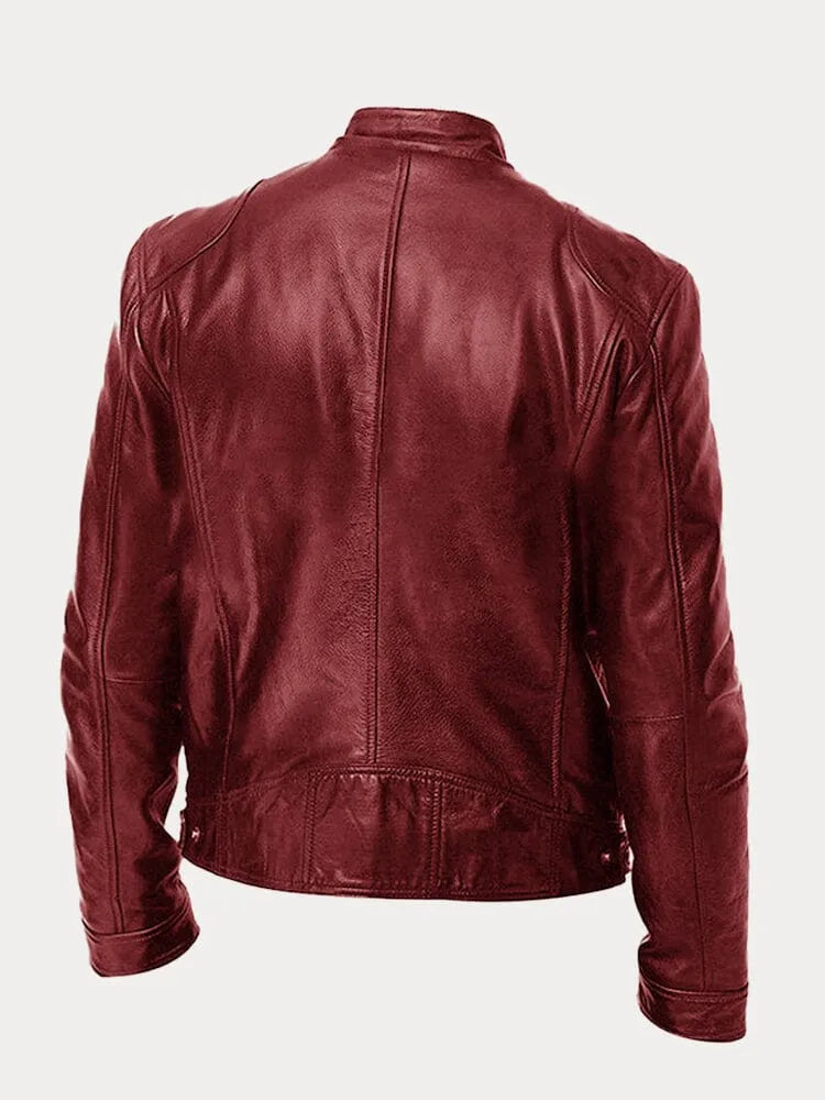 James™ | Casual Leather Jacket