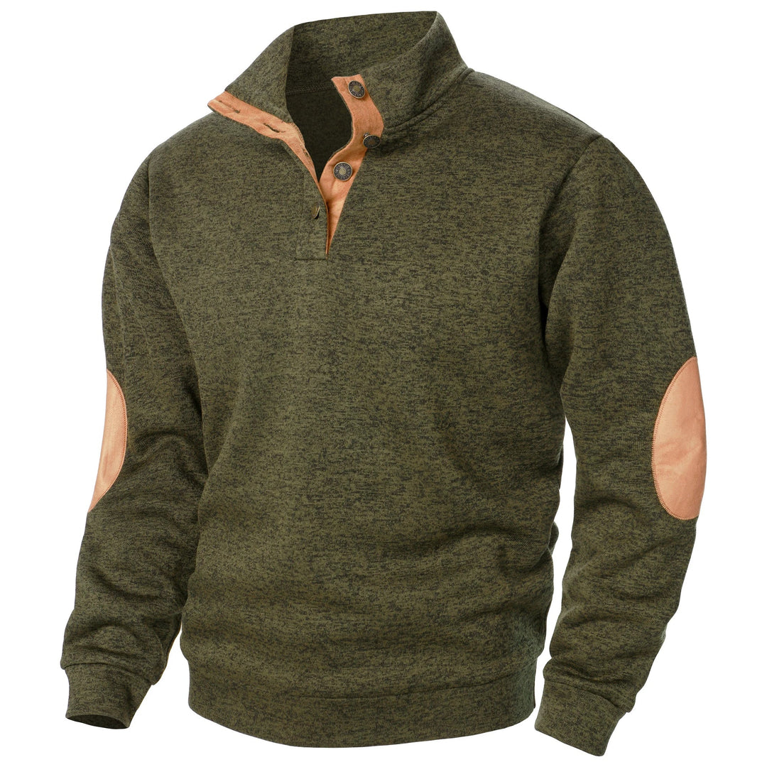 James™ | Heritage Button-Neck Pullover