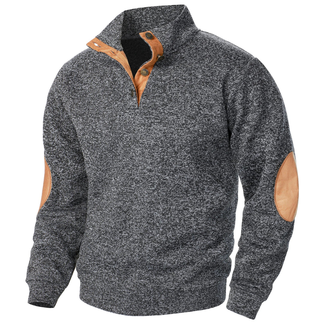 James™ | Heritage Button-Neck Pullover