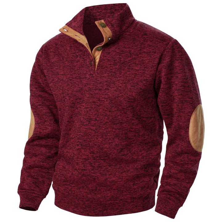 James™ | Heritage Button-Neck Pullover