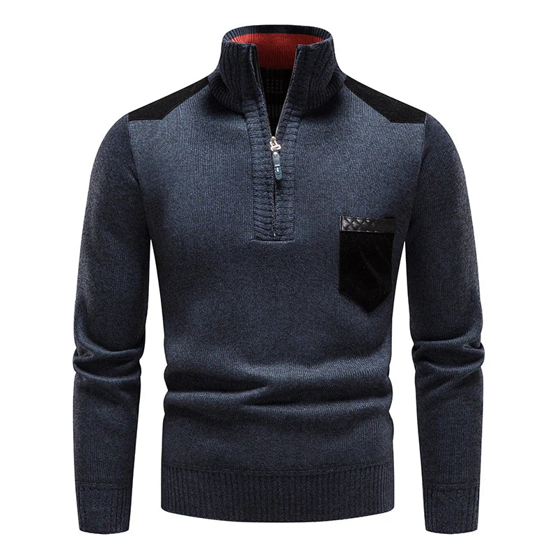 James™ |Men's Fleece Pullover With Zip