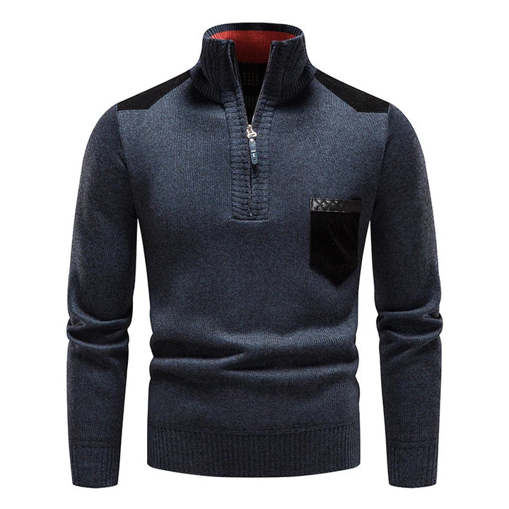 James™ |Men's Fleece Pullover With Zip
