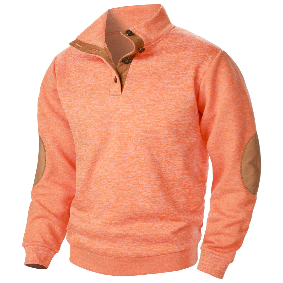 James™ | Heritage Button-Neck Pullover
