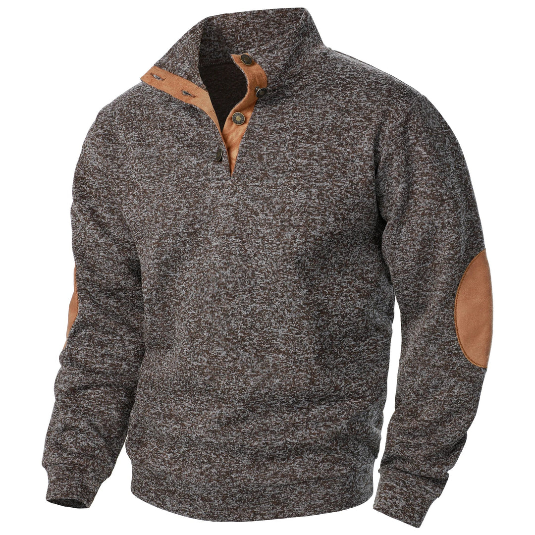 James™ | Heritage Button-Neck Pullover