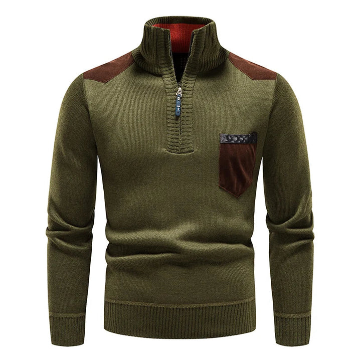 James™ |Men's Fleece Pullover With Zip