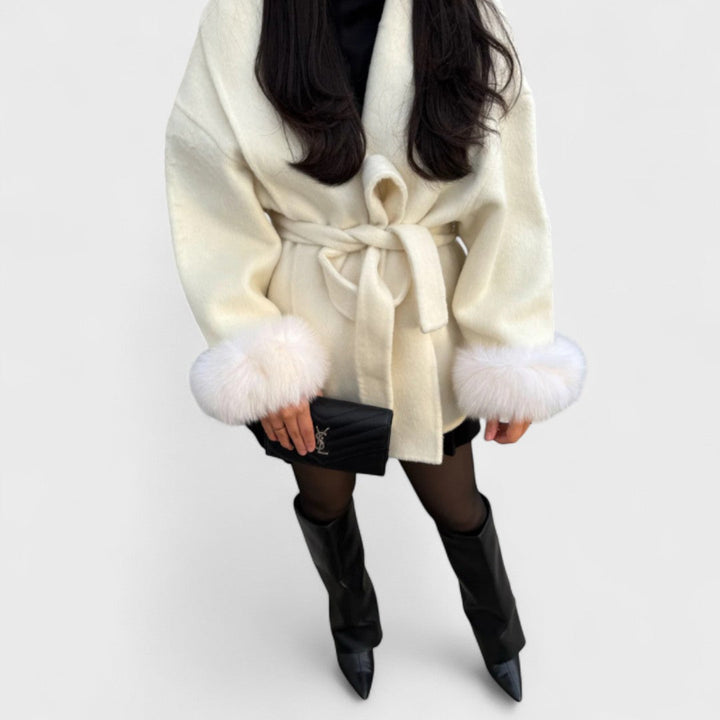 ALTHEA™ | Elegant Faux Fur Coat