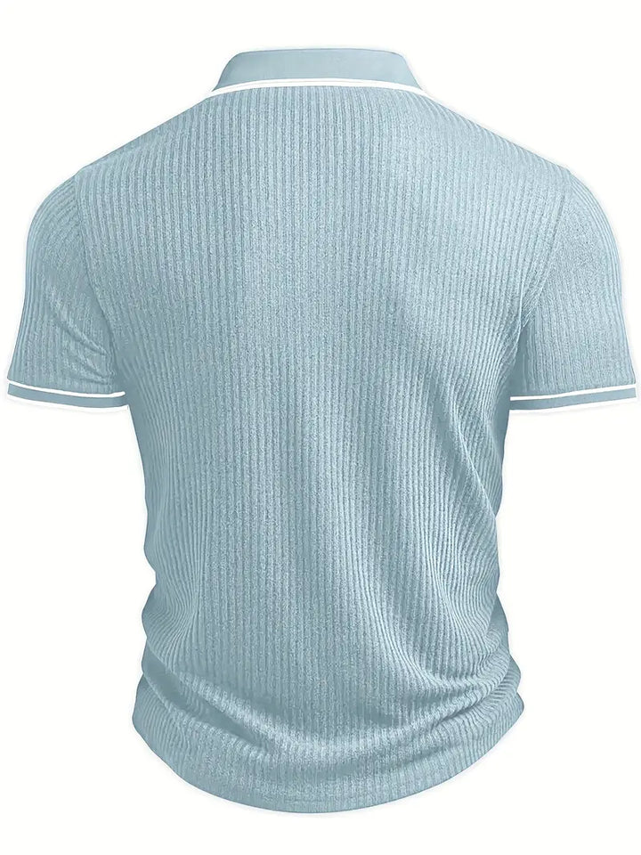 James™ | Elegant Short Sleeve Polo