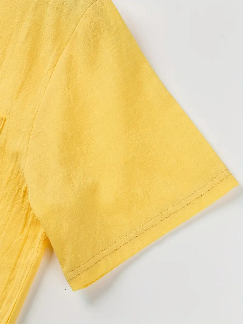 James™ | Chemise élégante à manches courtes