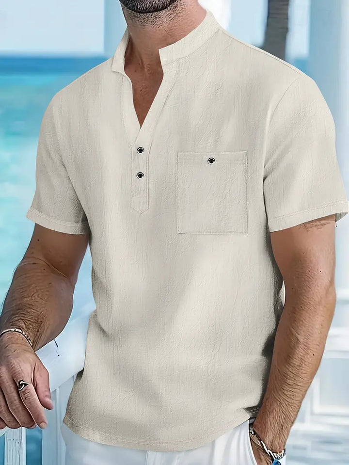 James™ | Chemise élégante à manches courtes