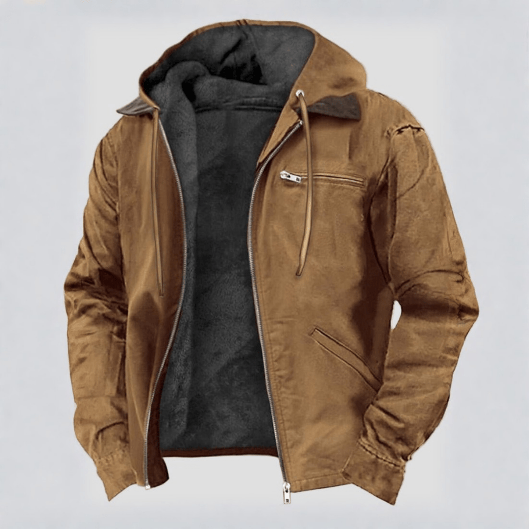 Caleb | Full Zip Sherpa Hoodie