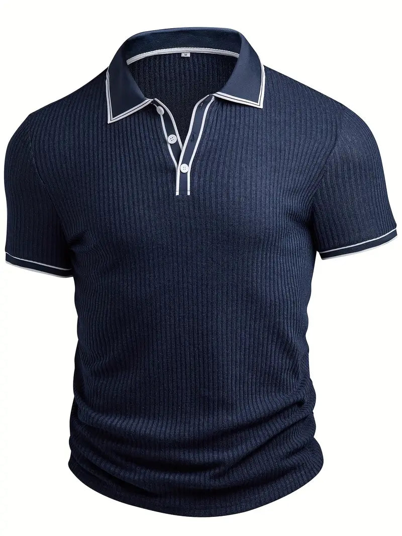 James™ | Elegant Short Sleeve Polo