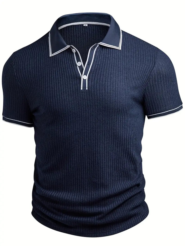 James™ | Elegant Short Sleeve Polo