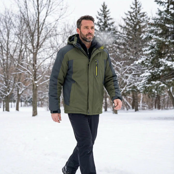 James™ | Waterproof Fleece-Lined Winter Jacket