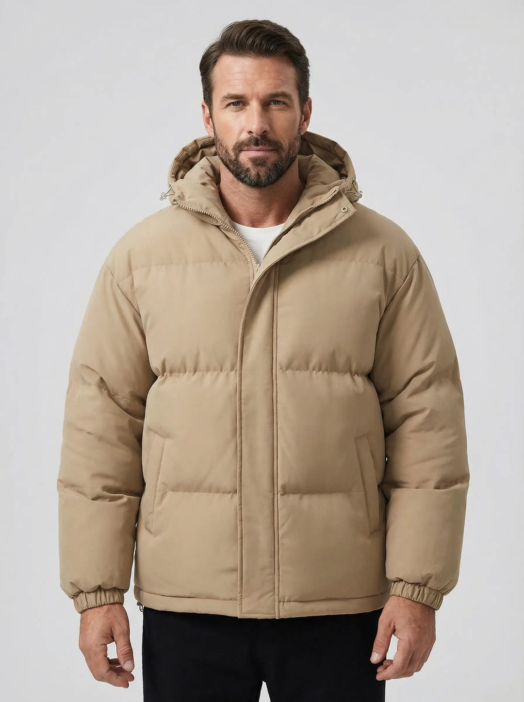Chase | Quilted Hooded Puffer Winter Jacket