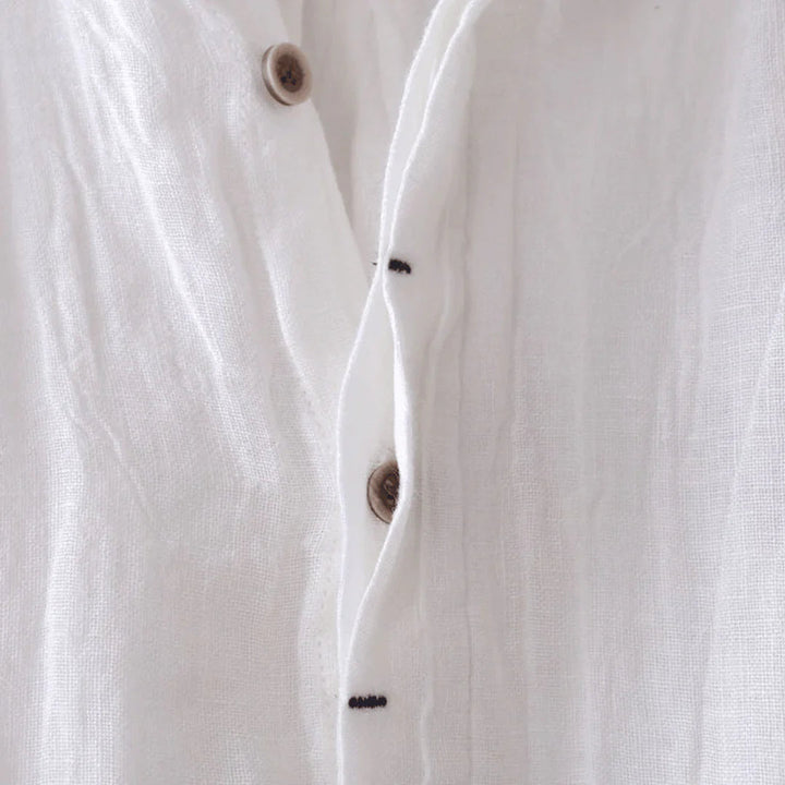 James™ | Elegant Short-Sleeve Shirt with Buttons