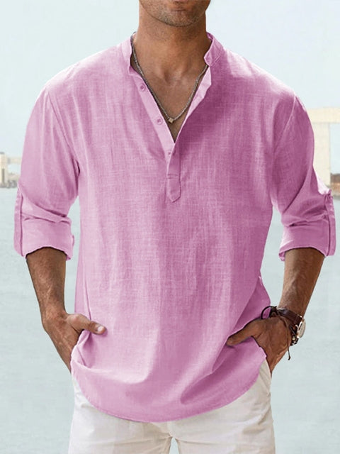 James™ | Soft and Breathable Linen Shirt