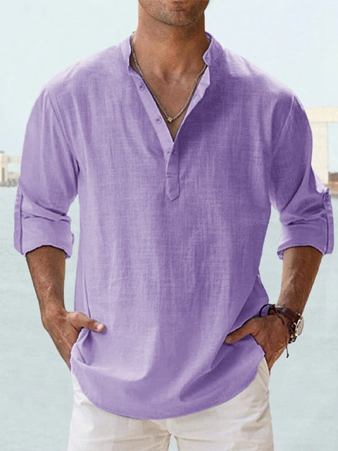 James™ | Soft and Breathable Linen Shirt