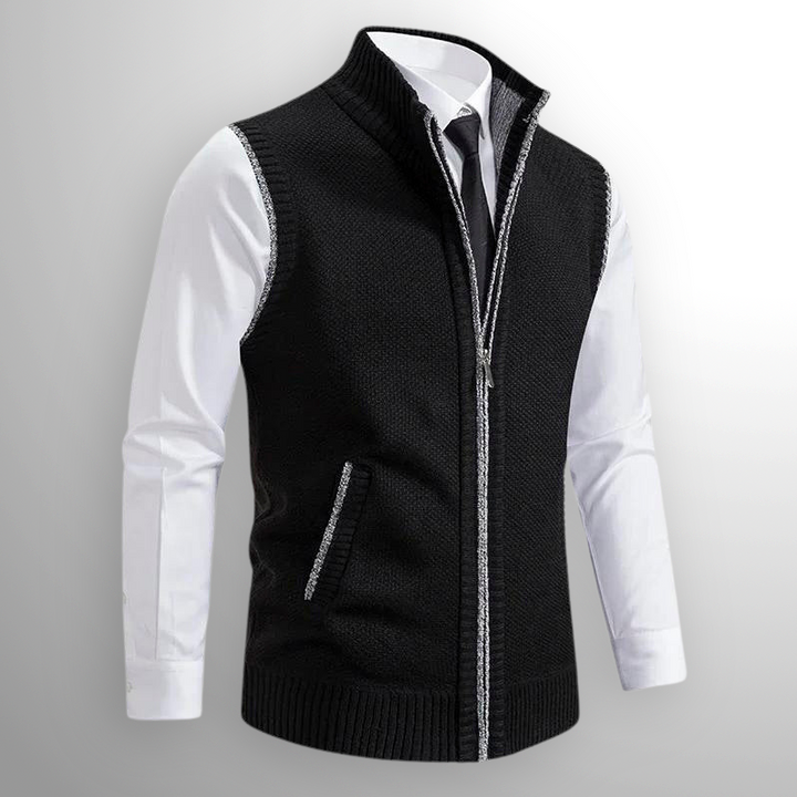 James™ | Full-Zip Sweater Vest