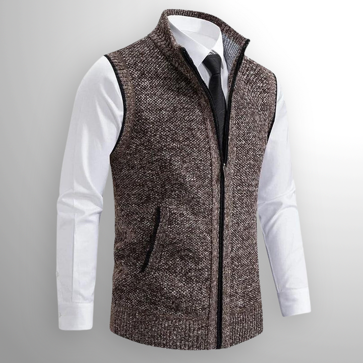 James™ | Full-Zip Sweater Vest